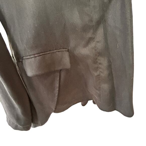 Garnet Hill Jacket Medium Black Rhinestone Whimsigoth Party Heart Wings Rock - Picture 7 of 13